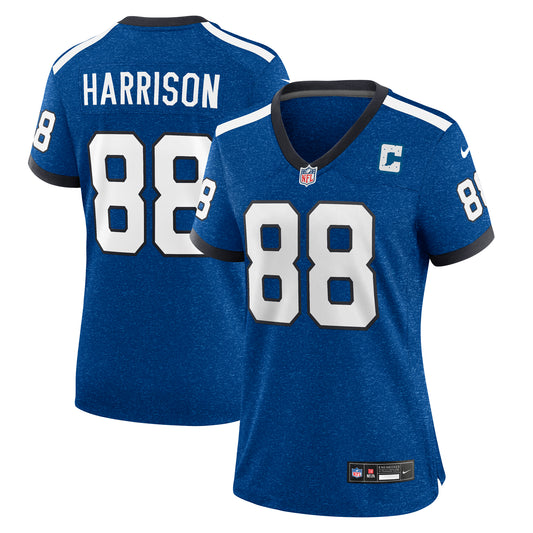 Women's Nike Marvin Harrison Royal Indianapolis Colts Indiana Nights Alternate Game Jersey