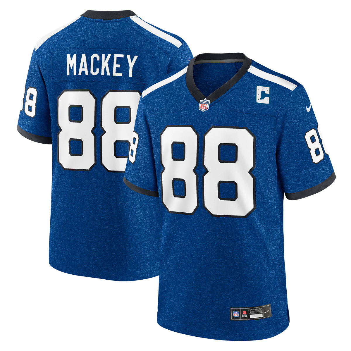 Men's Nike John Mackey Royal Indianapolis Colts Indiana Nights Alternate Game Jersey