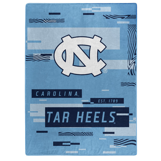 The Northwest Group  North Carolina Tar Heels 50" x 60" Digitize Raschel Throw Blanket