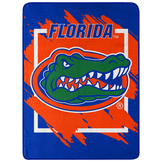 The Northwest Group  Florida Gators 46" x 60" Dimensional Micro Raschel Plush Throw Blanket