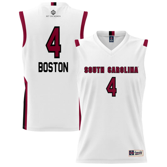 Youth GameDay Greats Aliyah Boston White South Carolina Gamecocks Lightweight Basketball Alumni Jersey