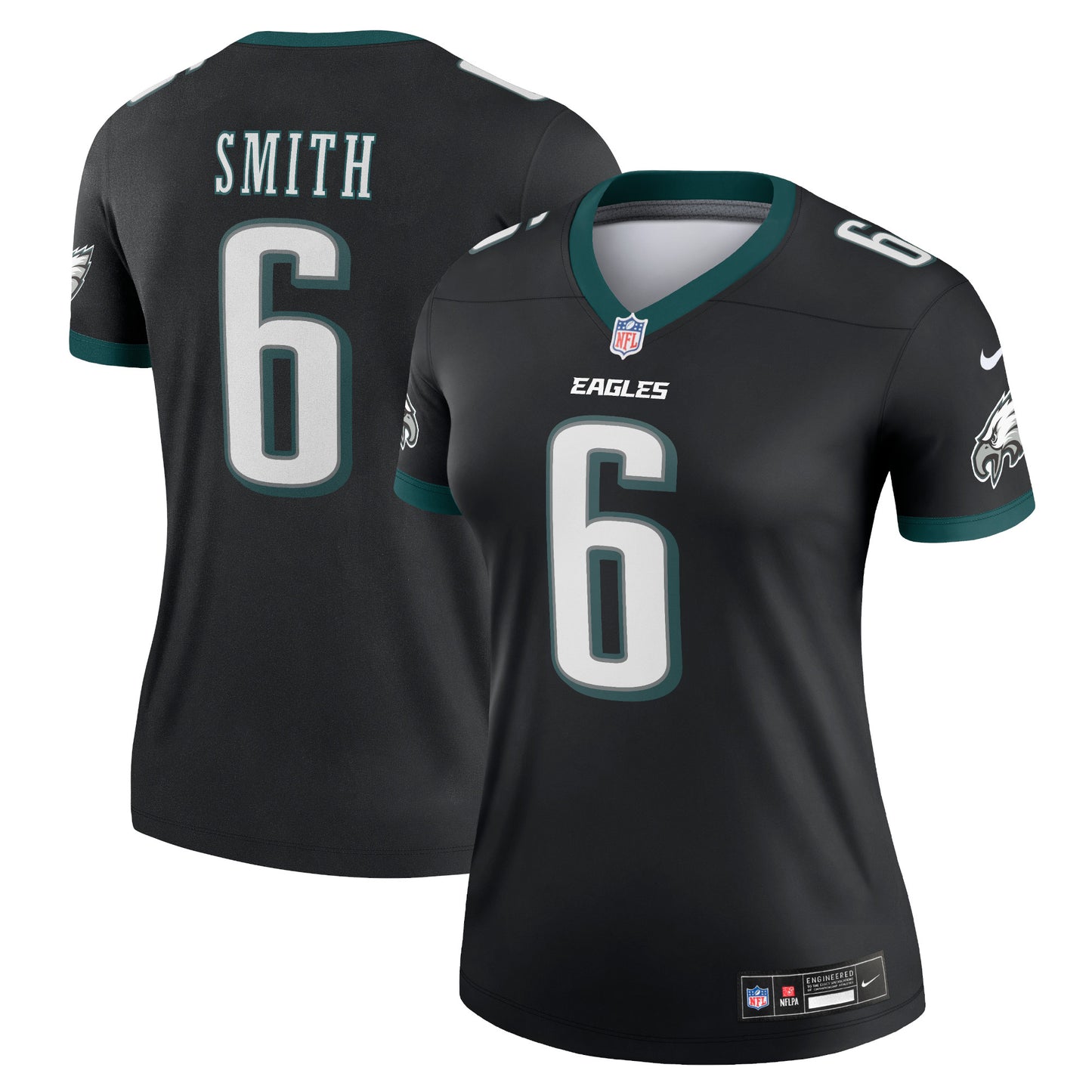 Women's Nike DeVonta Smith Black Philadelphia Eagles Legend Jersey