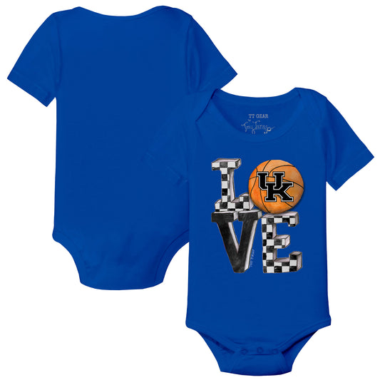 Infant Tiny Turnip  Royal Kentucky Wildcats Love Bodysuit