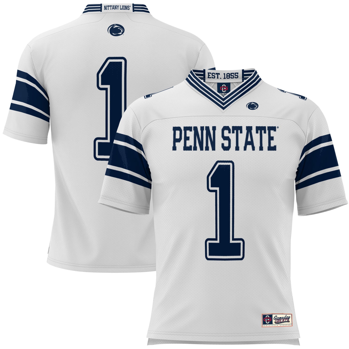 Youth GameDay Greats #1 White Penn State Nittany Lions Football Jersey