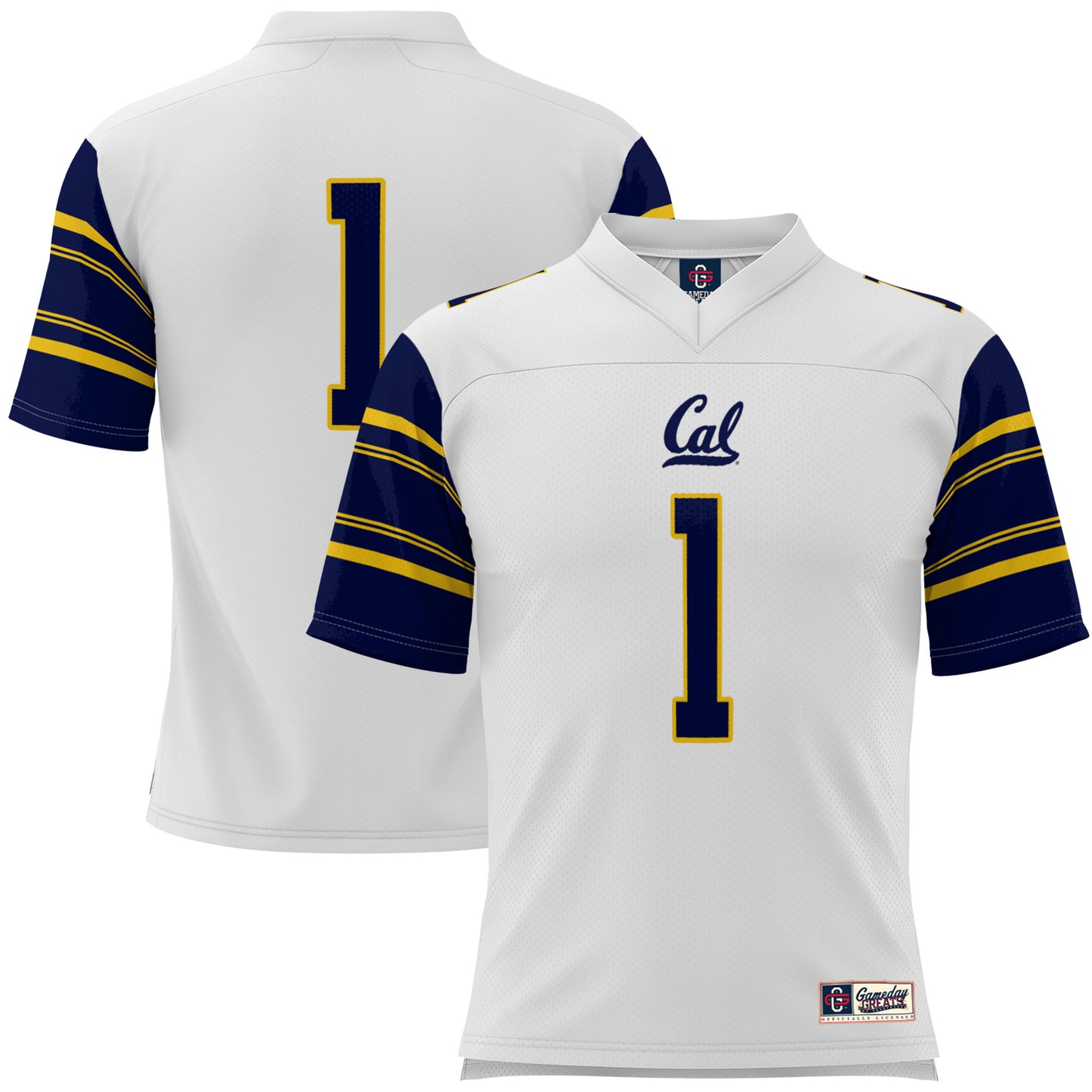 Youth GameDay Greats #1 White Cal Bears Football Jersey