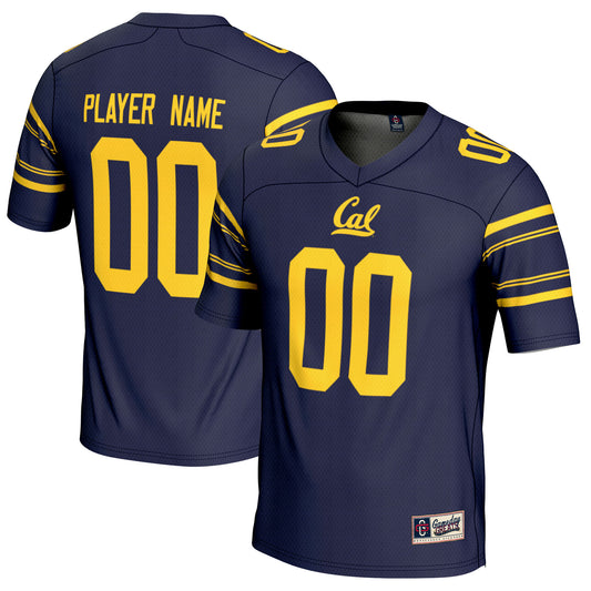 Men's GameDay Greats Navy Cal Bears NIL Pick-A-Player Football Jersey