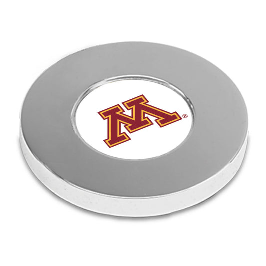 Silver Minnesota Golden Gophers Paperweight