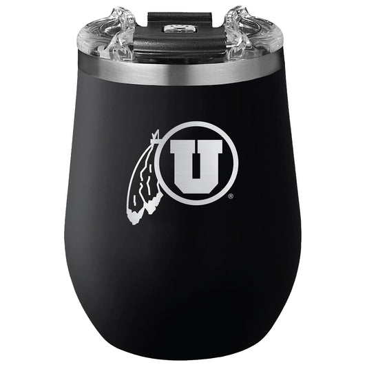 Utah Utes 14oz. Wine Tumbler