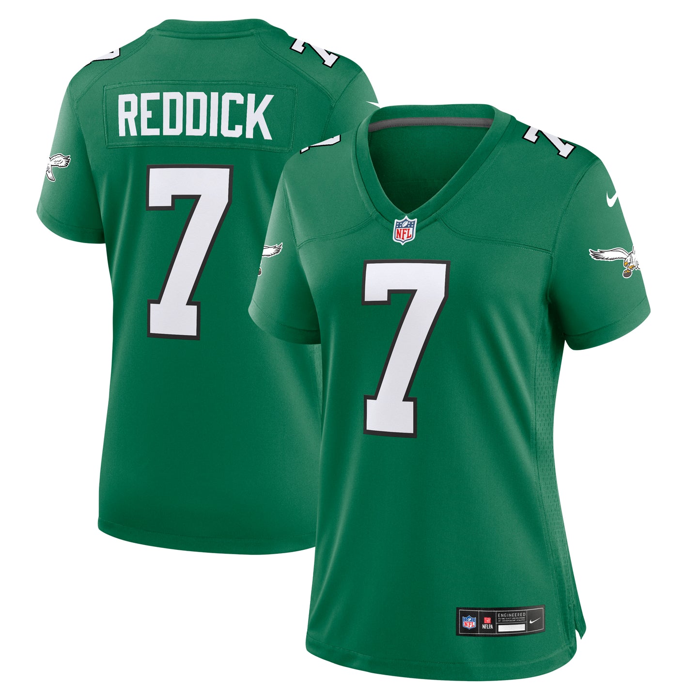 Women's Nike Haason Reddick Kelly Green Philadelphia Eagles Alternate Game Jersey