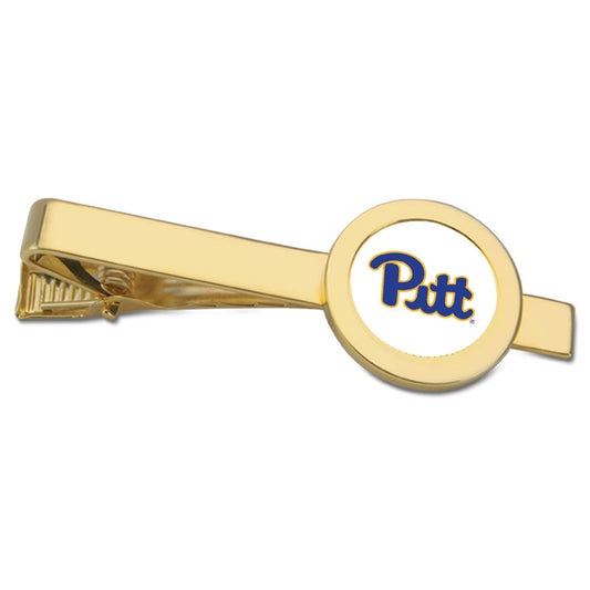 Gold Pitt Panthers Tie Bar