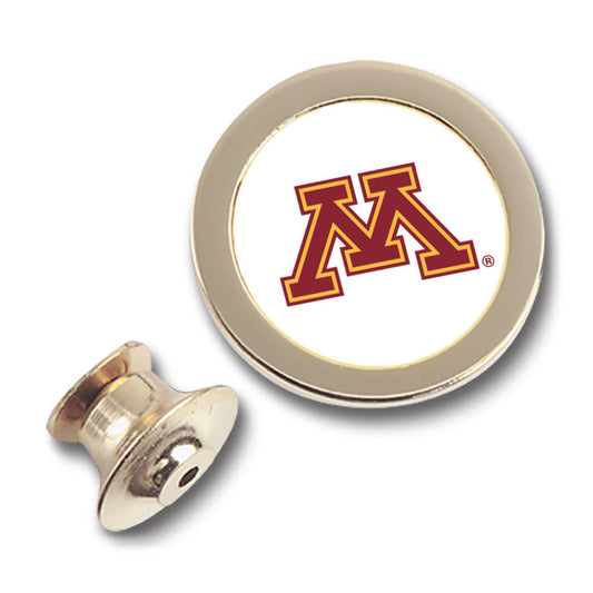 Gold Minnesota Golden Gophers Lapel Pin