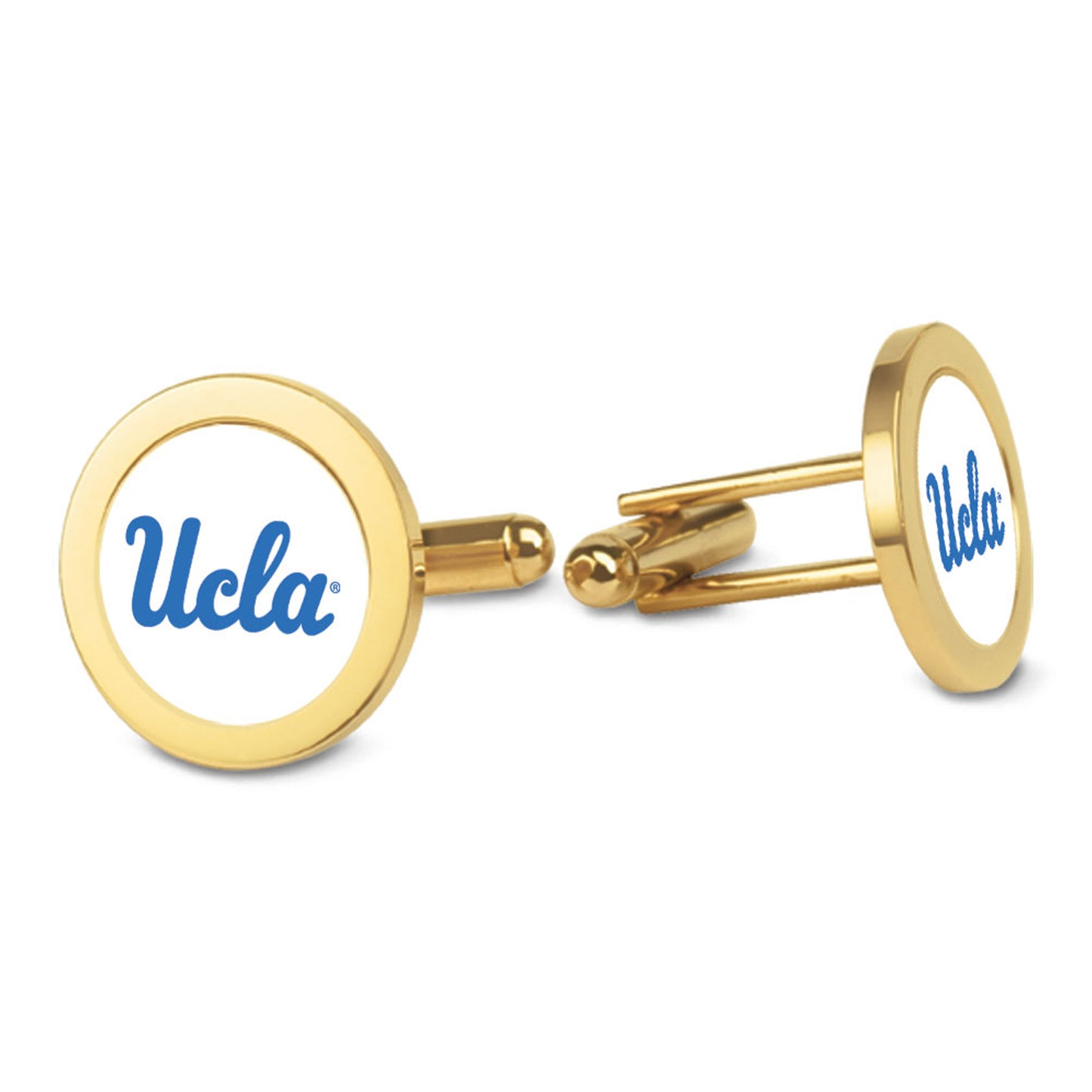 Gold UCLA Bruins Cufflinks