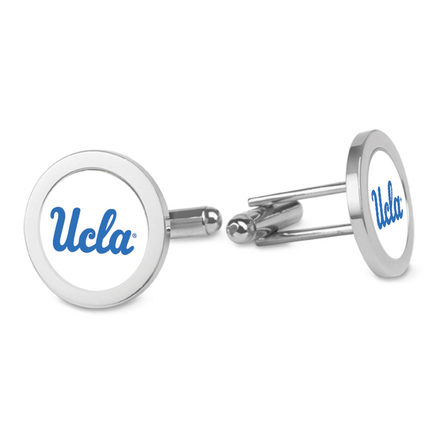 Silver UCLA Bruins Cufflinks