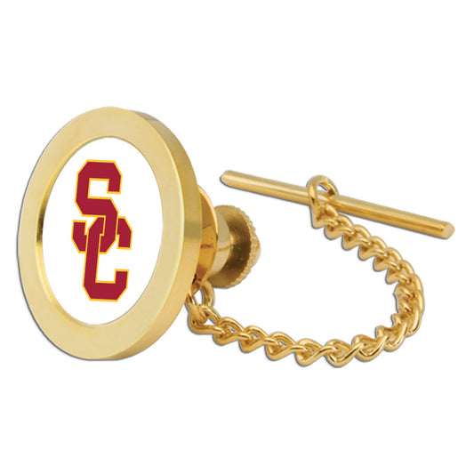 Gold USC Trojans Tie Tack/Lapel Pin