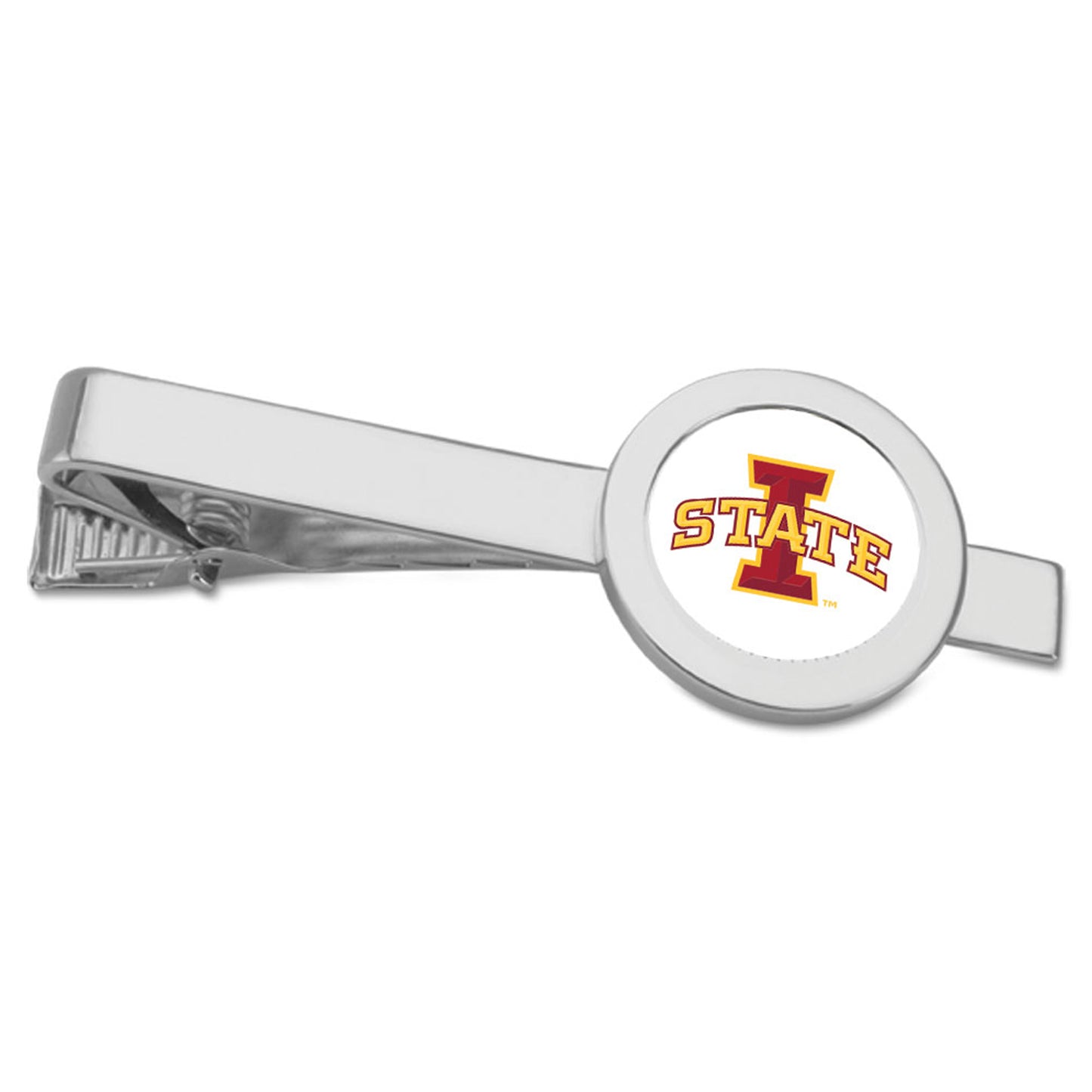 Silver Iowa State Cyclones Tie Bar