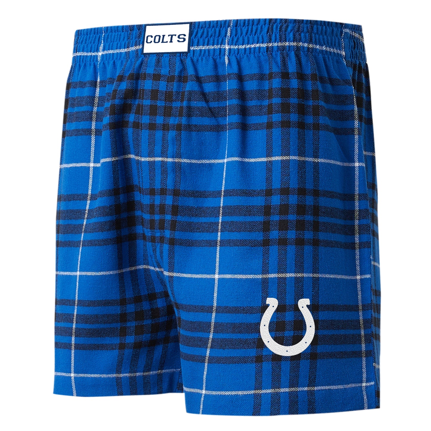 Men's Concepts Sport Royal/Black Indianapolis Colts Concord Flannel Boxers