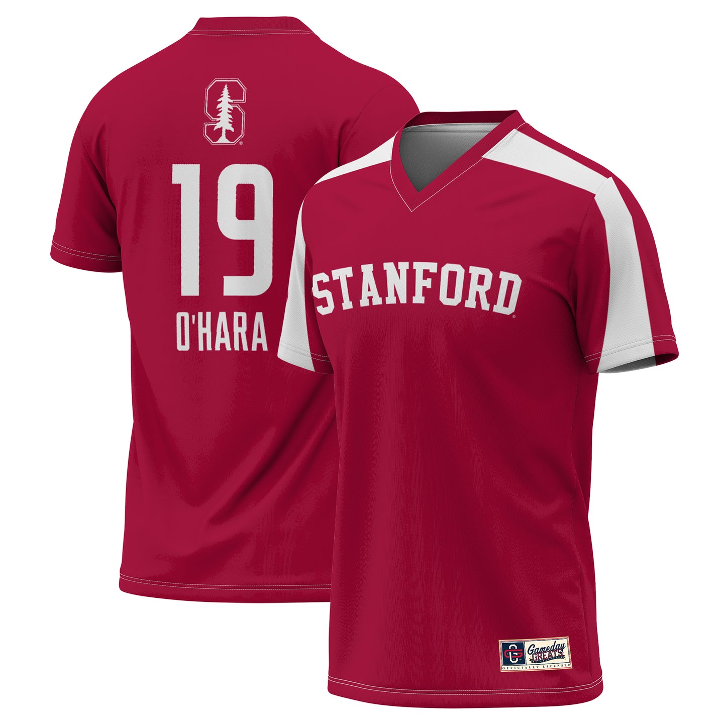 Unisex GameDay Greats Kelley O'Hara Cardinal Stanford Cardinal Lightweight Alumni Soccer Jersey