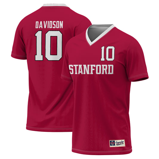 Unisex GameDay Greats Tierna Davidson Cardinal Stanford Cardinal Lightweight Alumni Soccer Jersey