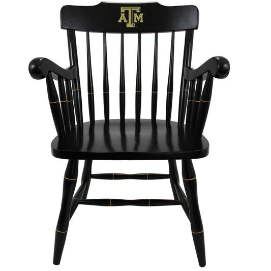 Black Texas A&M Aggies Captain's Chair