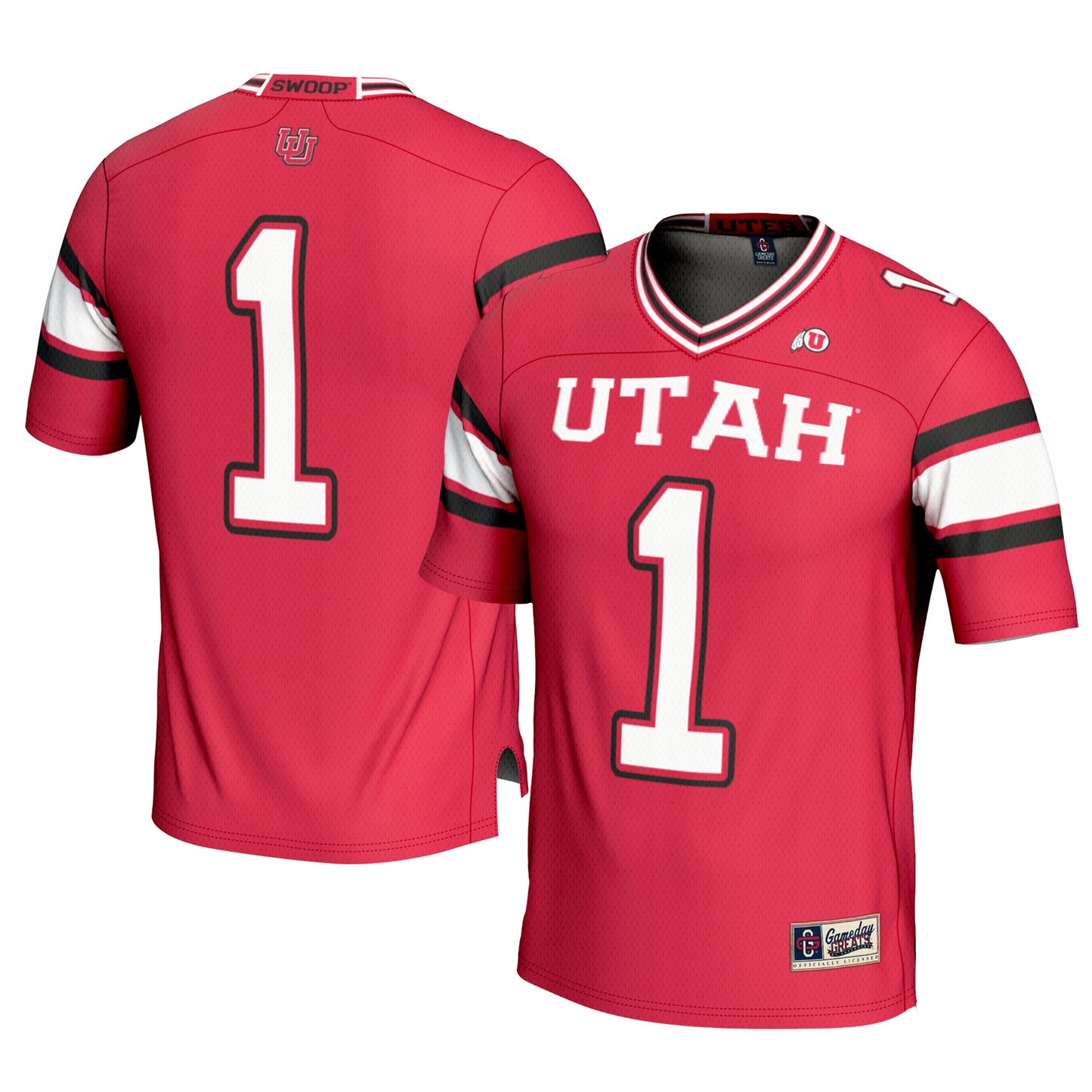 Youth GameDay Greats #1 Red Utah Utes Football Jersey