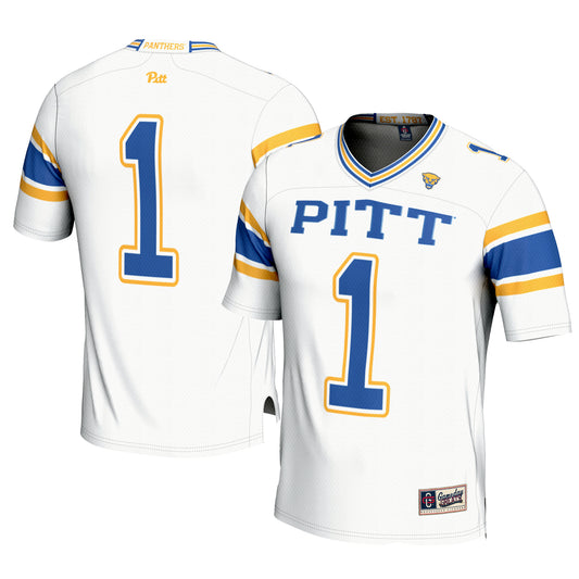 Youth GameDay Greats #1 White Pitt Panthers Football Jersey