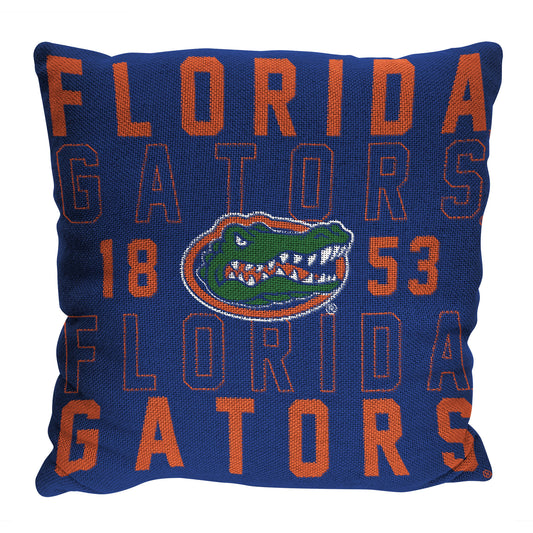 The Northwest Group  Florida Gators 20" x 20" Stacked Pillow