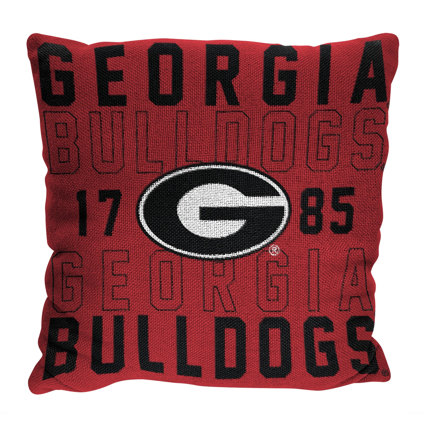 The Northwest Group  Georgia Bulldogs 20" x 20" Stacked Pillow