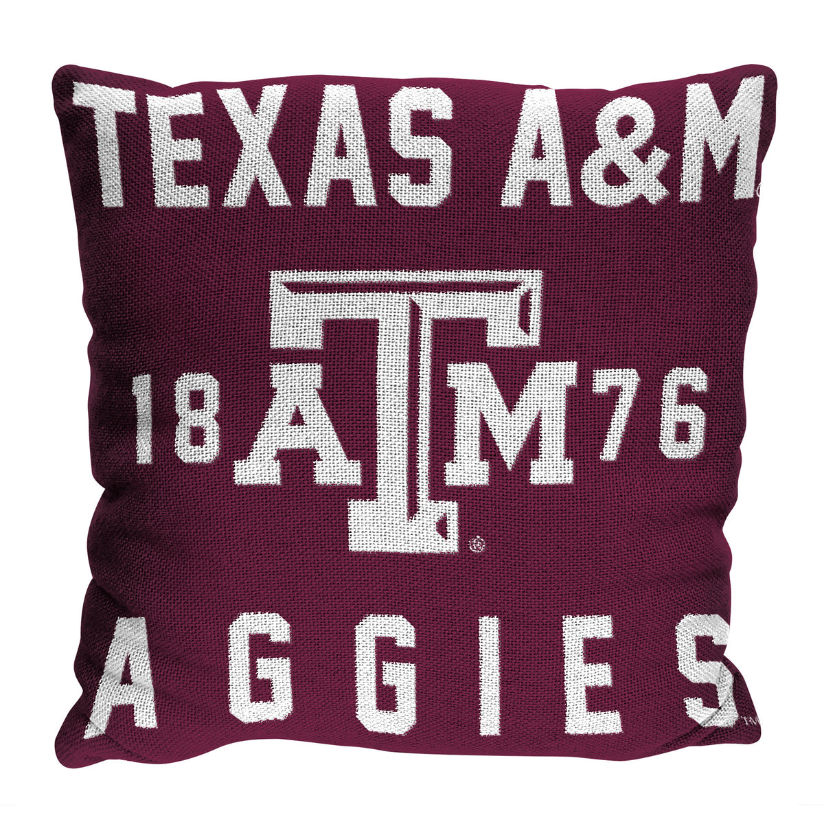 The Northwest Group  Texas A&M Aggies 20" x 20" Stacked Pillow