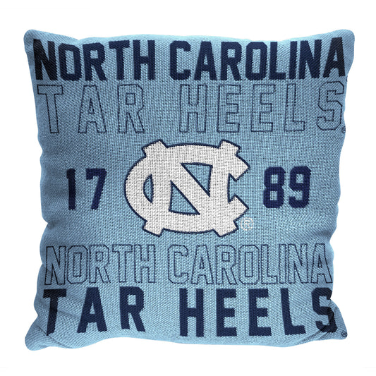 The Northwest Group  North Carolina Tar Heels 20" x 20" Stacked Pillow
