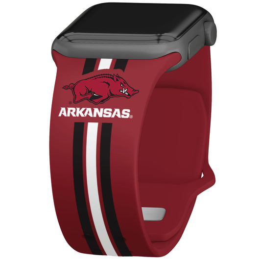 Arkansas Razorbacks Silicone Apple Watch Band