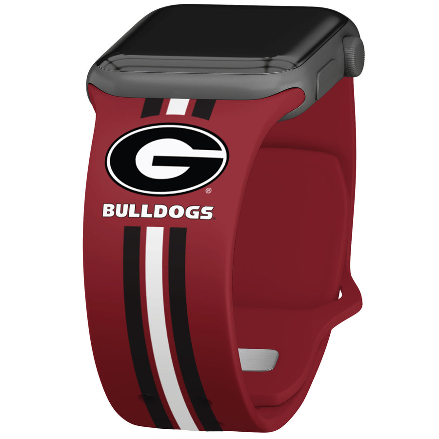 Georgia Bulldogs Silicone Apple Watch Band