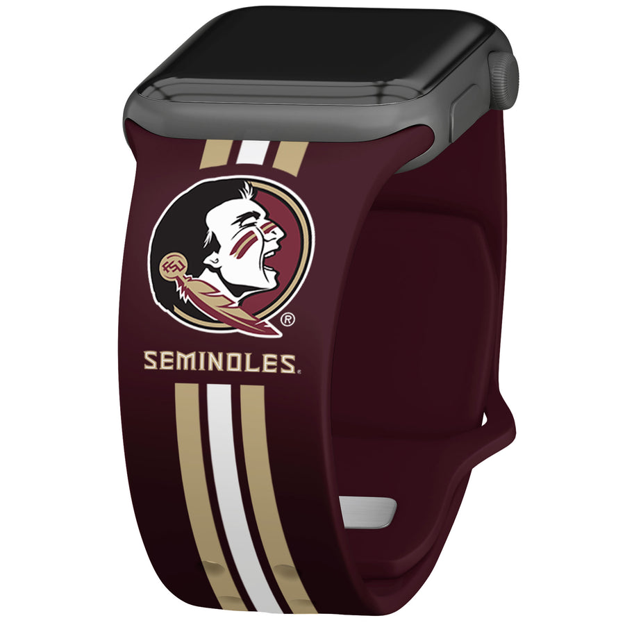 Florida State Seminoles Silicone Apple Watch Band