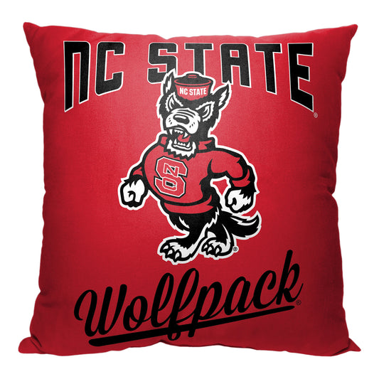 The Northwest Group  NC State Wolfpack 18" x 18" Alumni Pillow