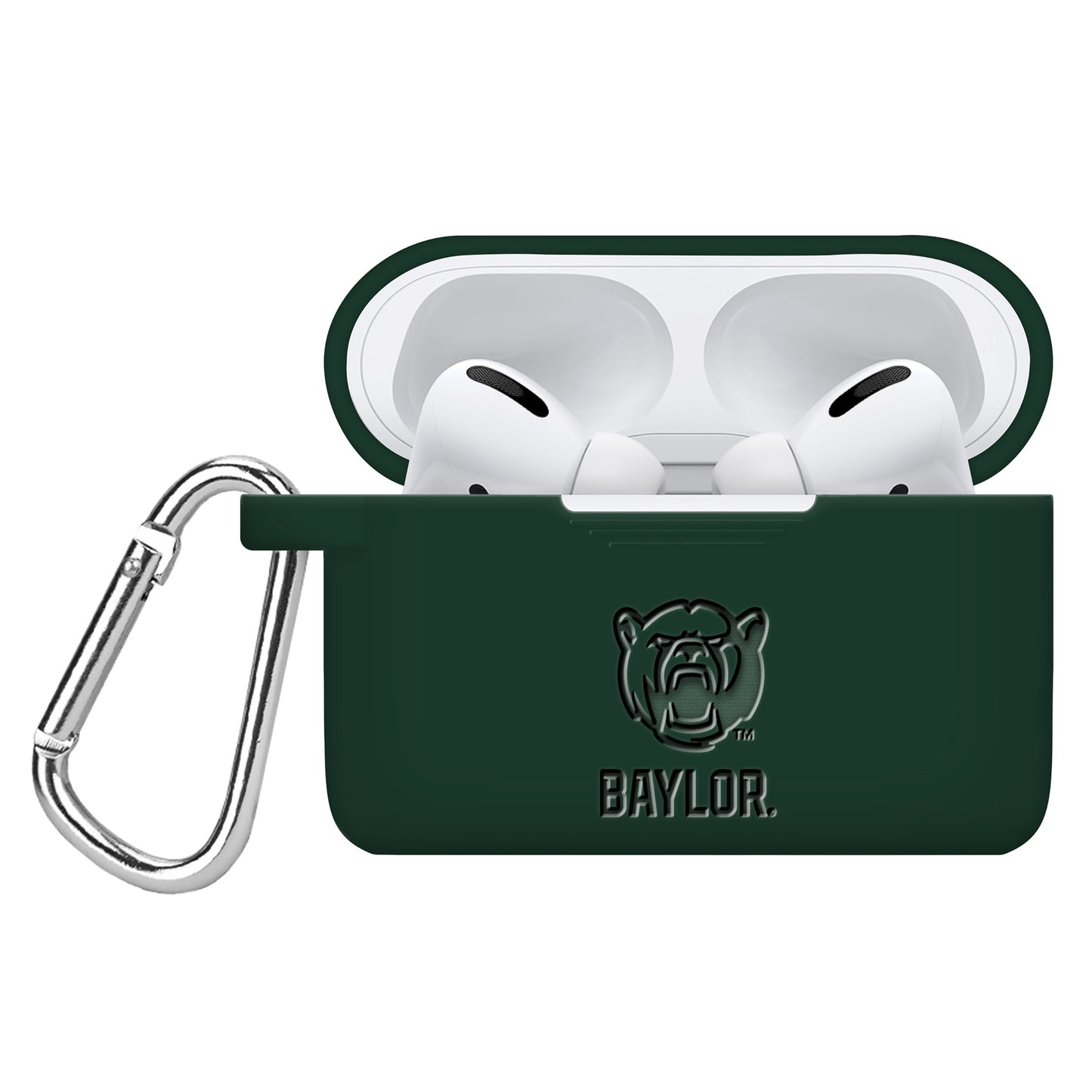 Baylor Bears Debossed Silicone Airpods Pro Case Cover