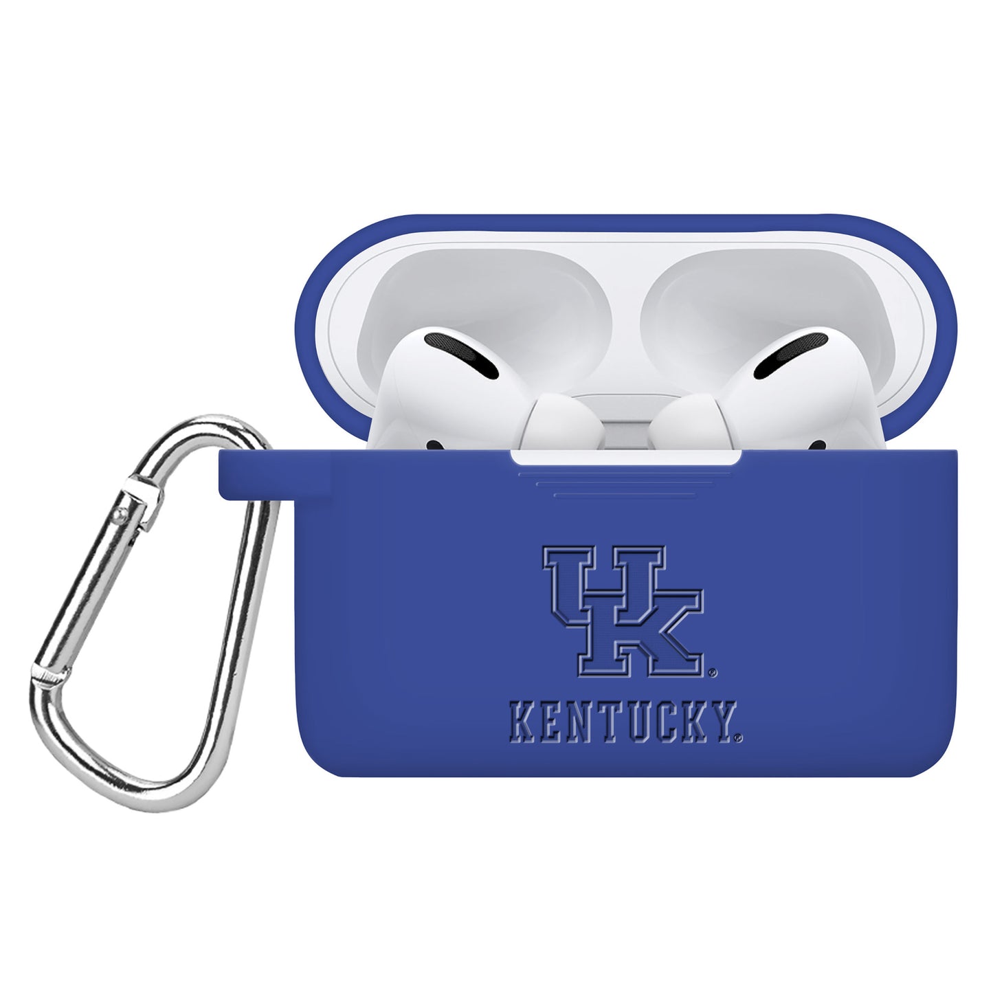 Kentucky Wildcats Debossed Silicone Airpods Pro Case Cover