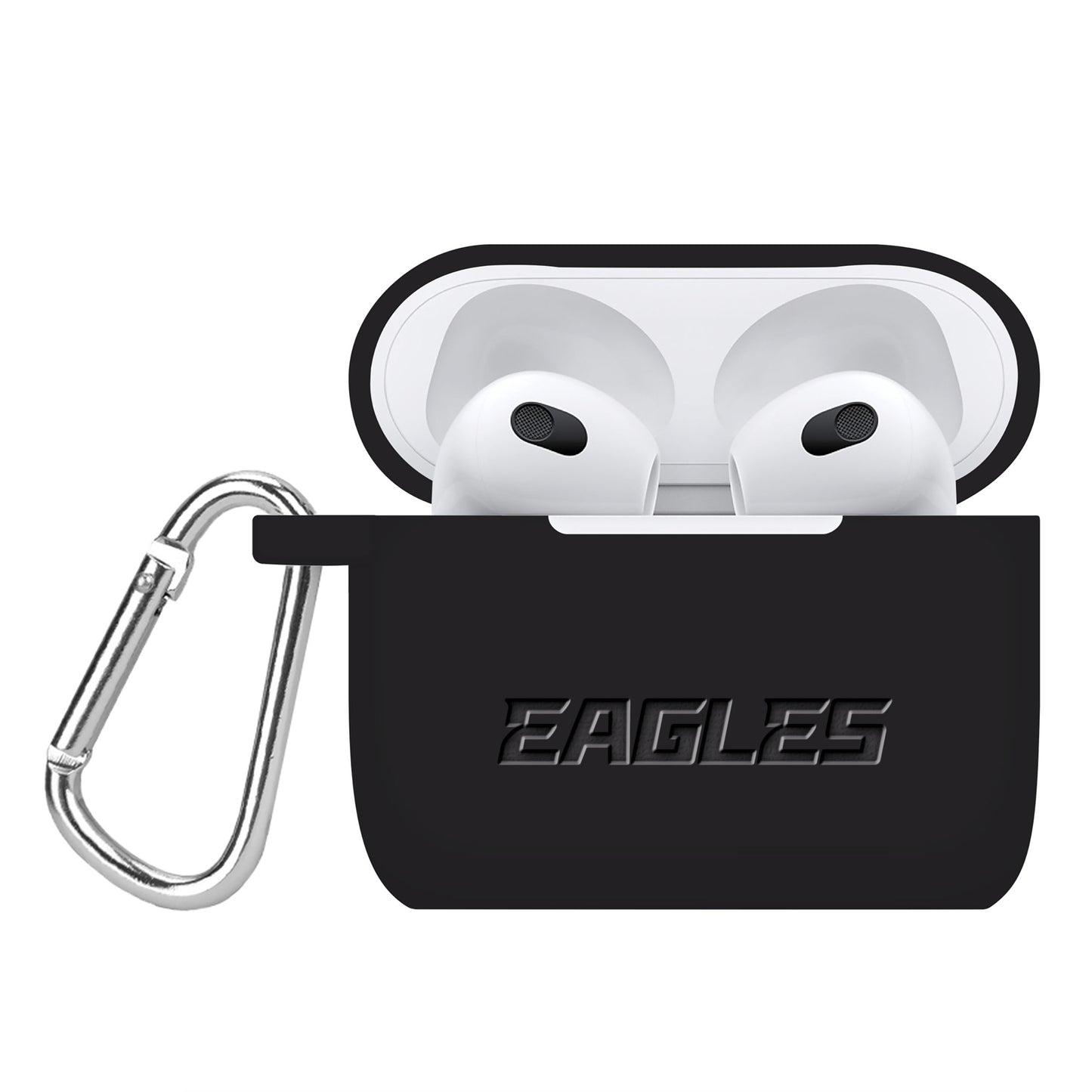 Philadelphia Eagles Debossed Silicone AirPods Gen Three Case Cover