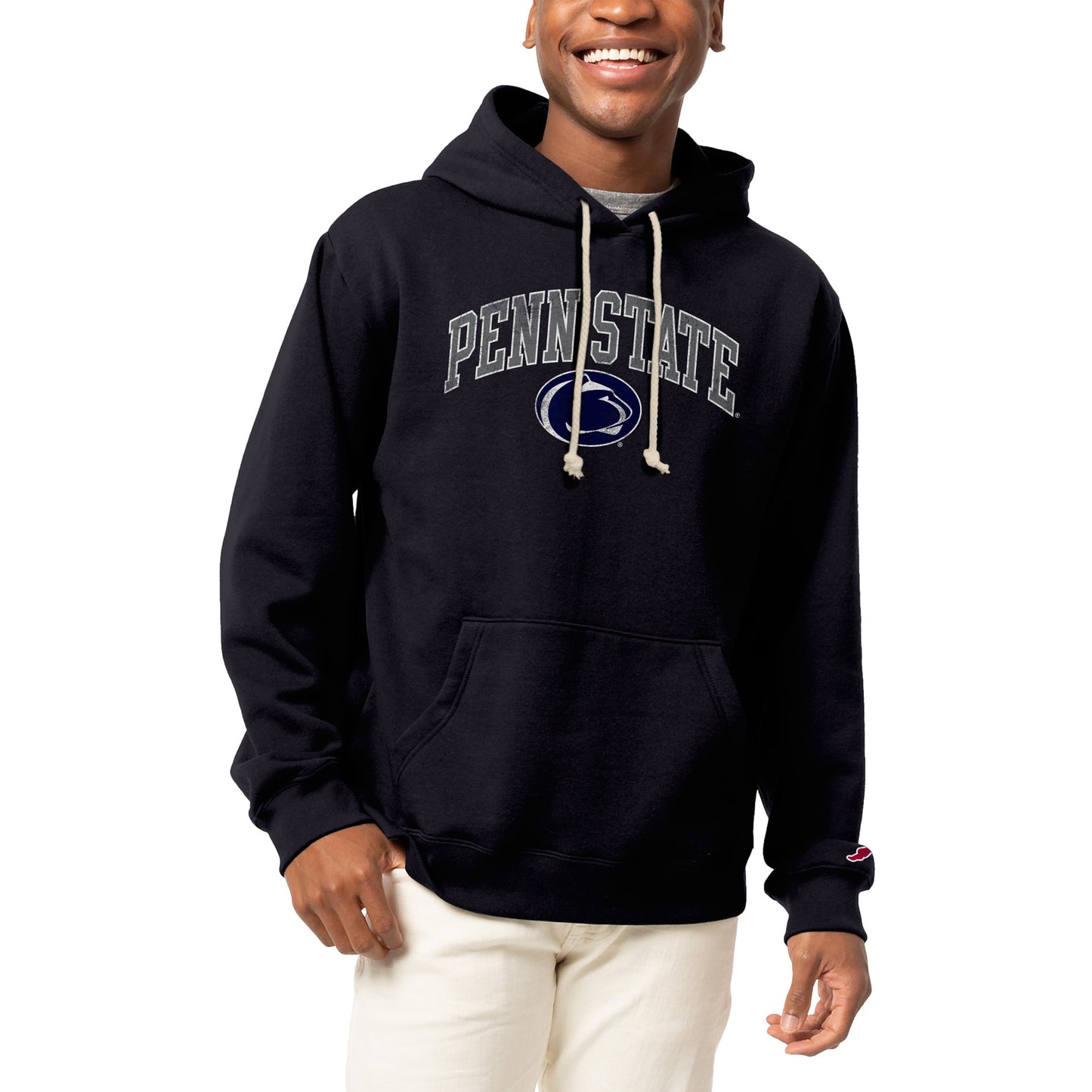 Men's League Collegiate Wear  Navy Penn State Nittany Lions  Essential Fleece Pullover Hoodie