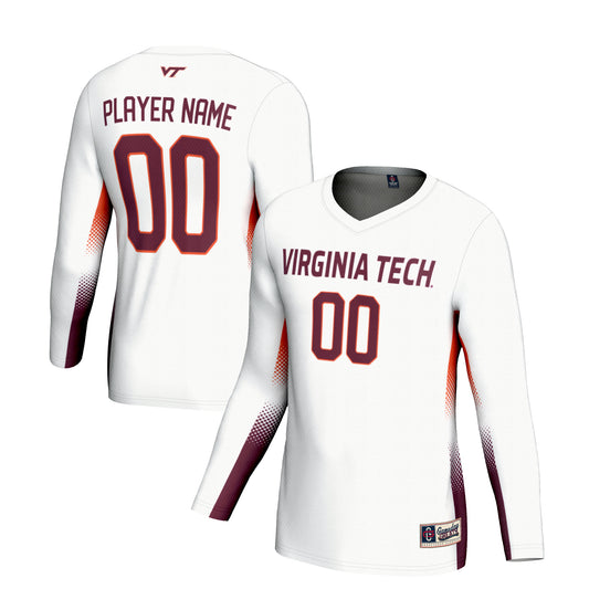 Unisex GameDay Greats  White Virginia Tech Hokies NIL Lightweight Volleyball Jersey