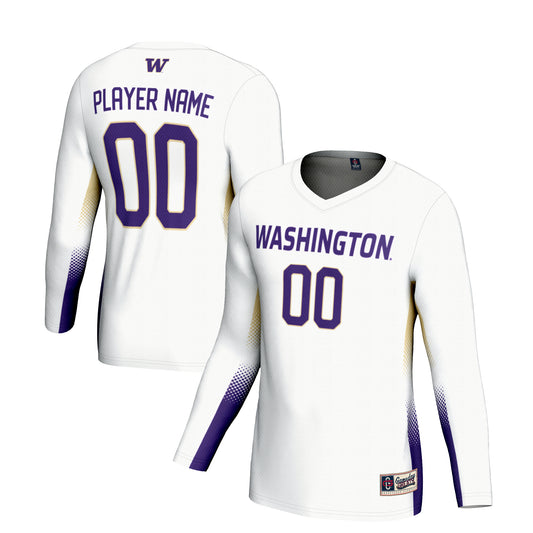 Unisex GameDay Greats  White Washington Huskies NIL Lightweight Volleyball Jersey