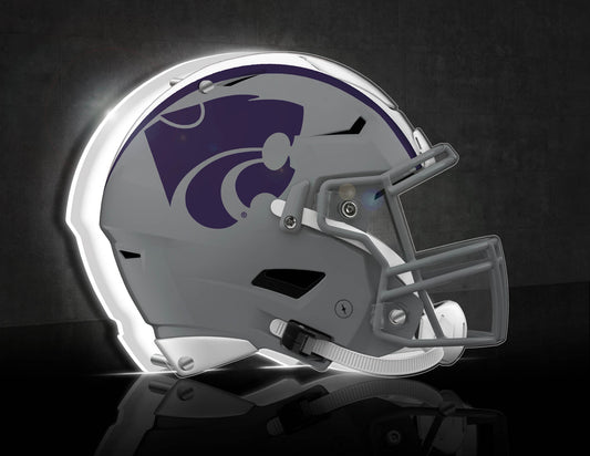 Kansas State Wildcats LED Helmet Tabletop Sign