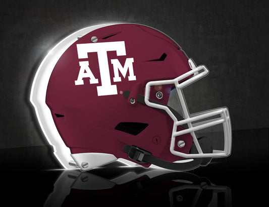 Texas A&M Aggies LED Helmet Tabletop Sign