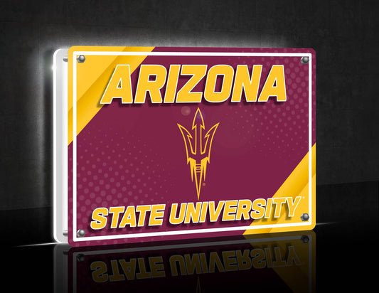 Arizona State Sun Devils LED Rectangle Tabletop Sign