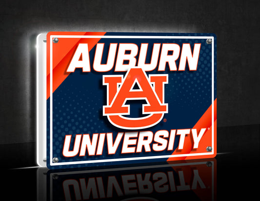 Auburn Tigers LED Rectangle Tabletop Sign