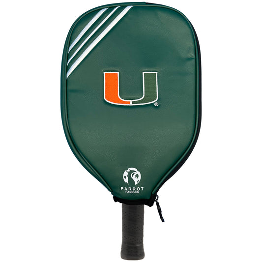 Miami Hurricanes Team Logo Pickleball Cover