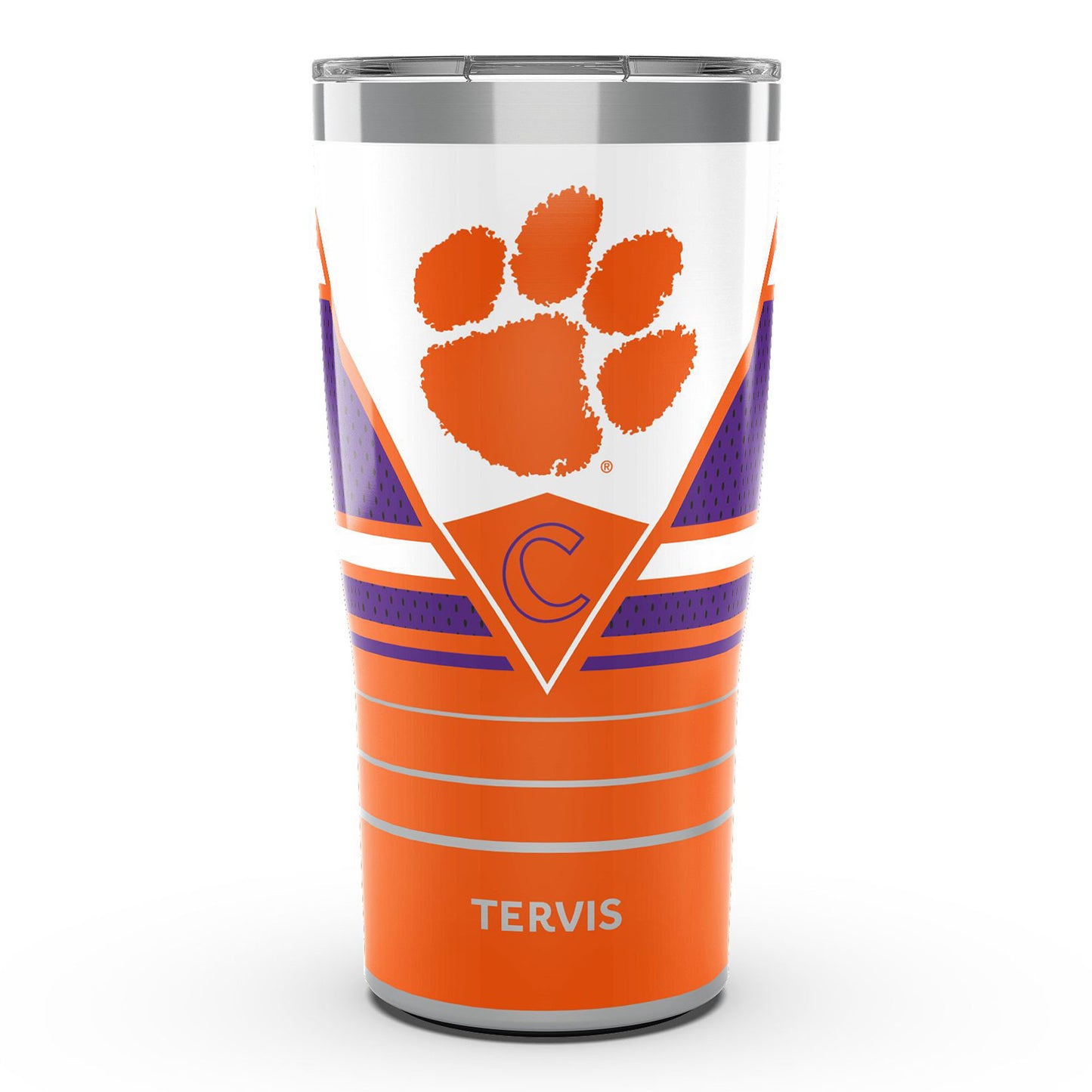 Tervis Clemson Tigers 20oz. Win Streak Stainless Steel Tumbler