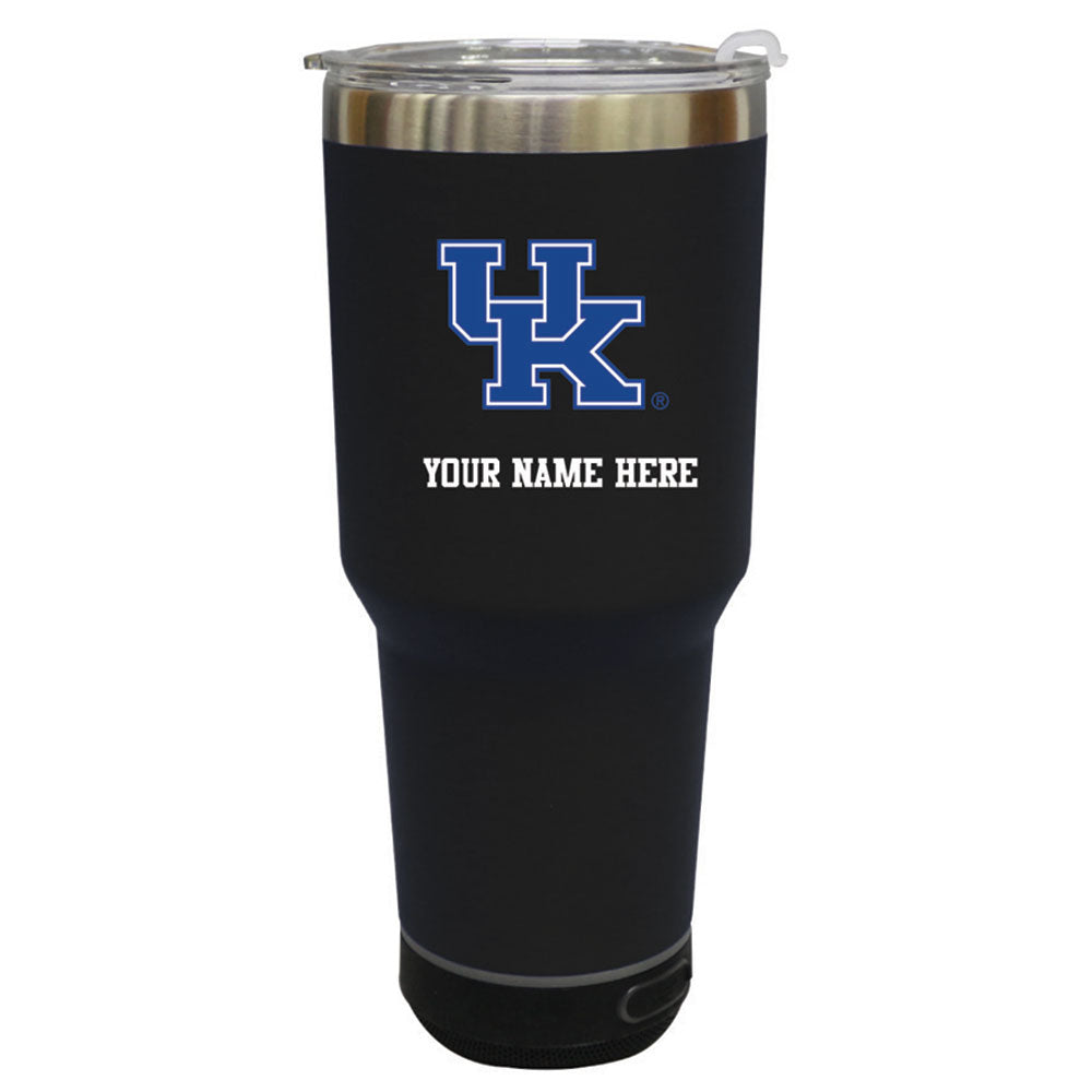 The Memory Company  Kentucky Wildcats Personalized 30oz. Stainless Steel Bluetooth Tumbler
