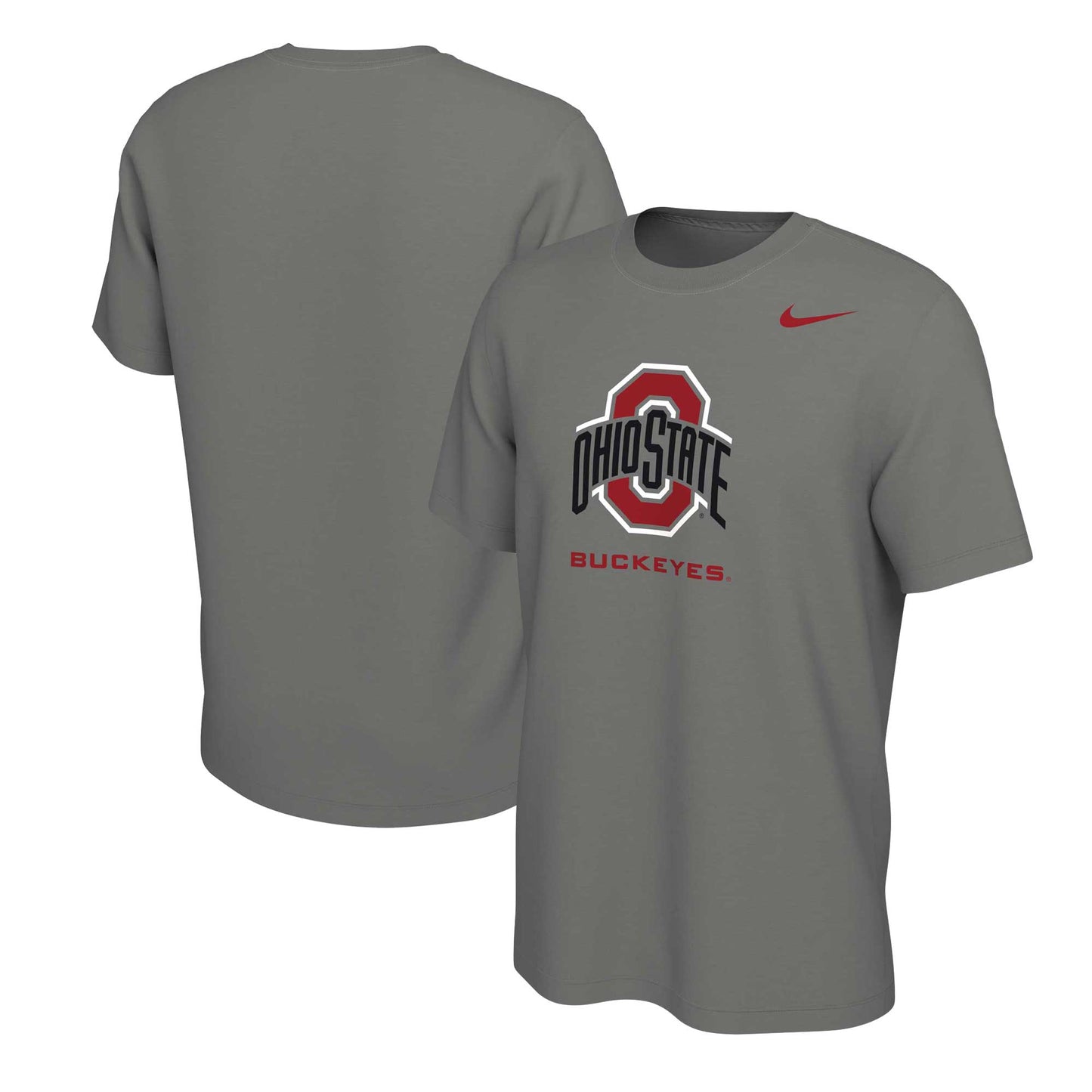 Men's Nike Steel Ohio State Buckeyes Alternate Uniform T-Shirt