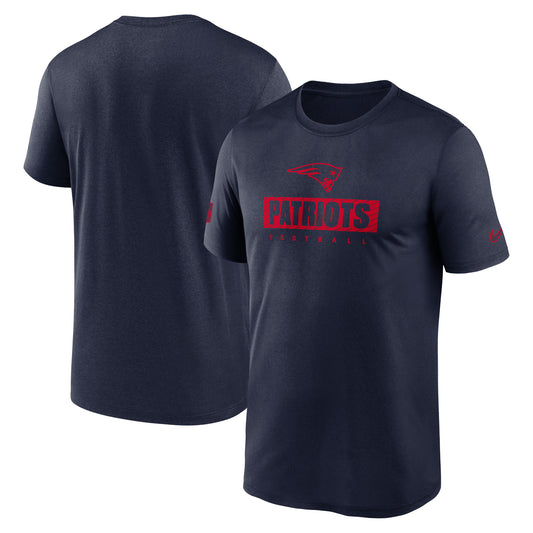 Men's Nike Navy New England Patriots Sideline Legend Performance T-Shirt