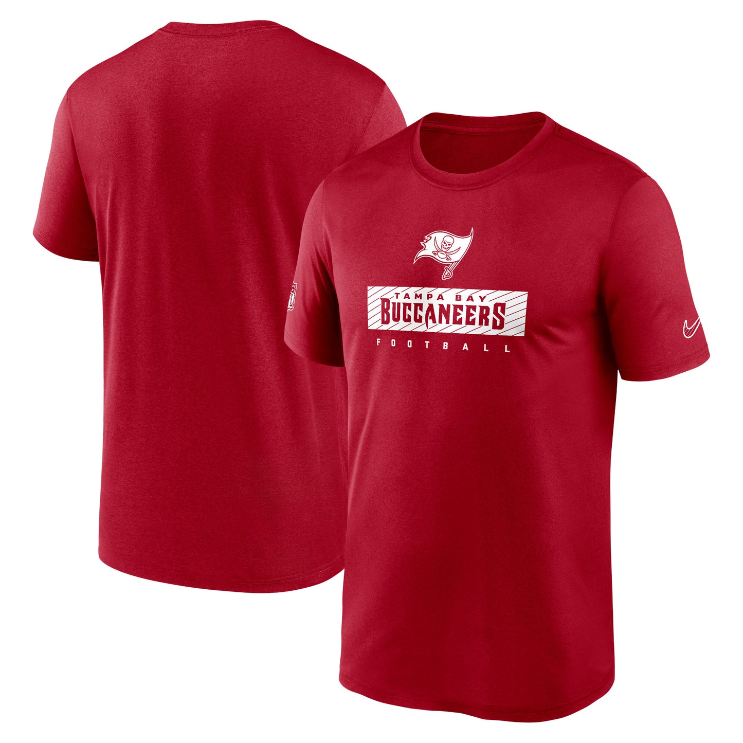 Men's Nike Red Tampa Bay Buccaneers Sideline Legend Performance T-Shirt