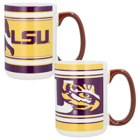 LSU Tigers 15oz. Home & Away 2-Pack Mug Set